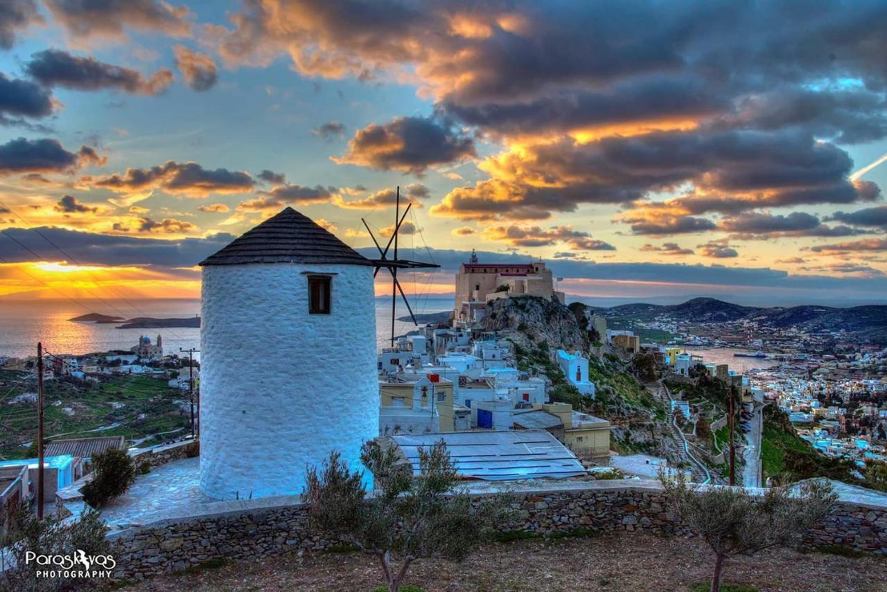 Anemomylos-Windmill Ermoupoli Eksteriør billede